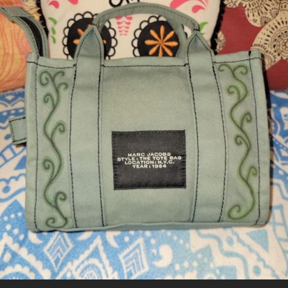 Marc Jacobs Green Tote Bag - Picture 2 of 8